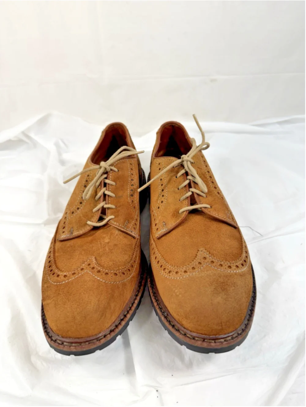 Allen Edmonds Big Sur Size 10.5 D Brogue suede wingtip